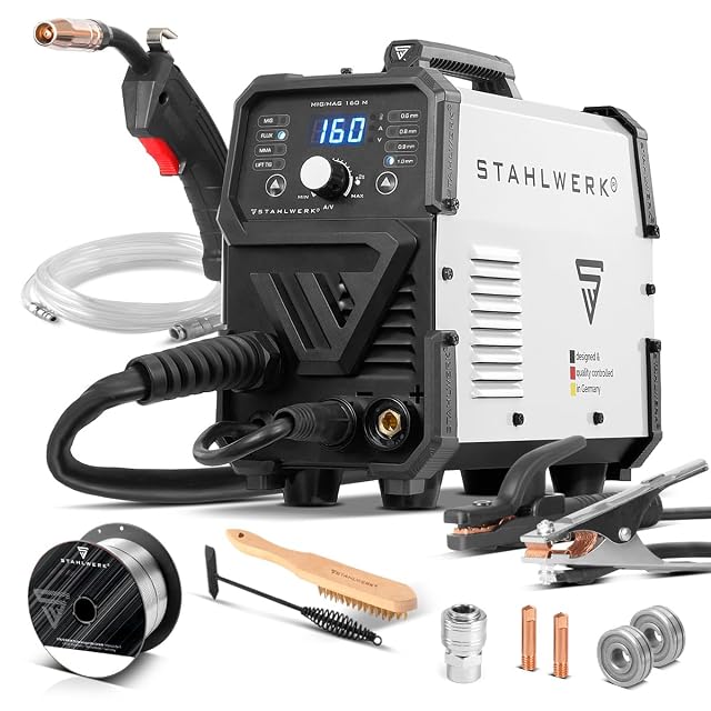 STAHLWERK MIG/MAG 160 M compact inverter welder, product photograph
