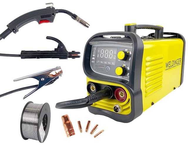 WELDINGER ME 130 mini FLUX portable gasless welder, product photograph